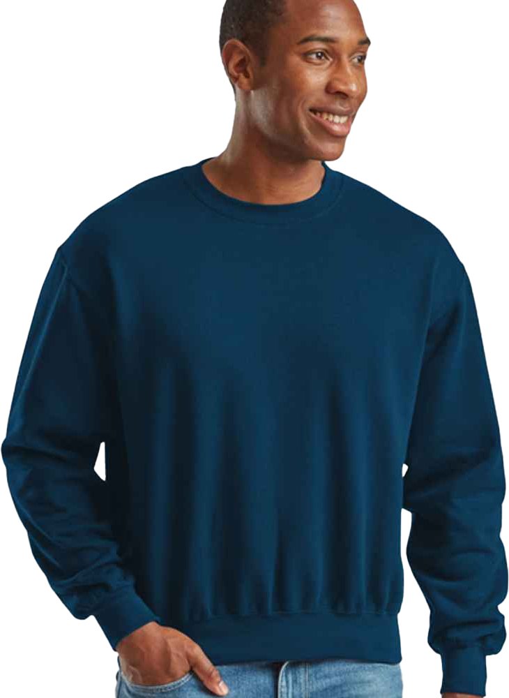 Fruit of the Loom - "Supercotton" Sweatshirt für Herren (Bergblau)