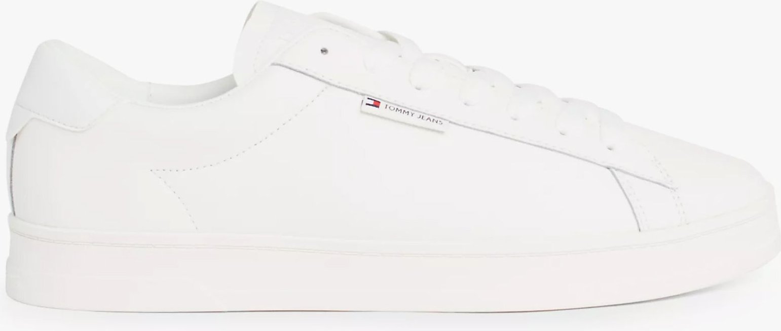 TJM LEATHER LOW CUPS Herren Sneaker Ecru