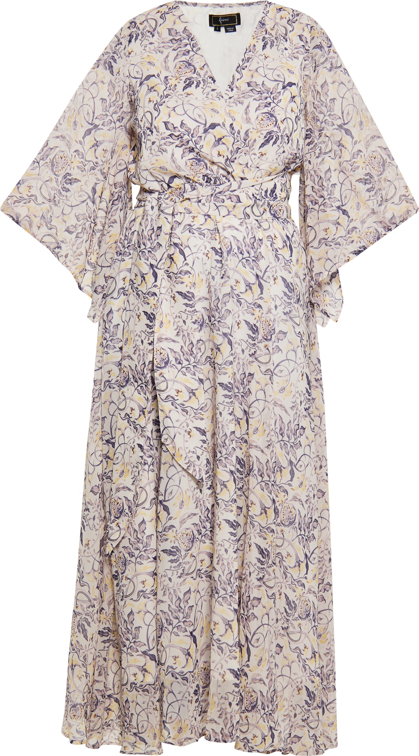 Thumbnail - Faina Kleid Damen weiße flieder