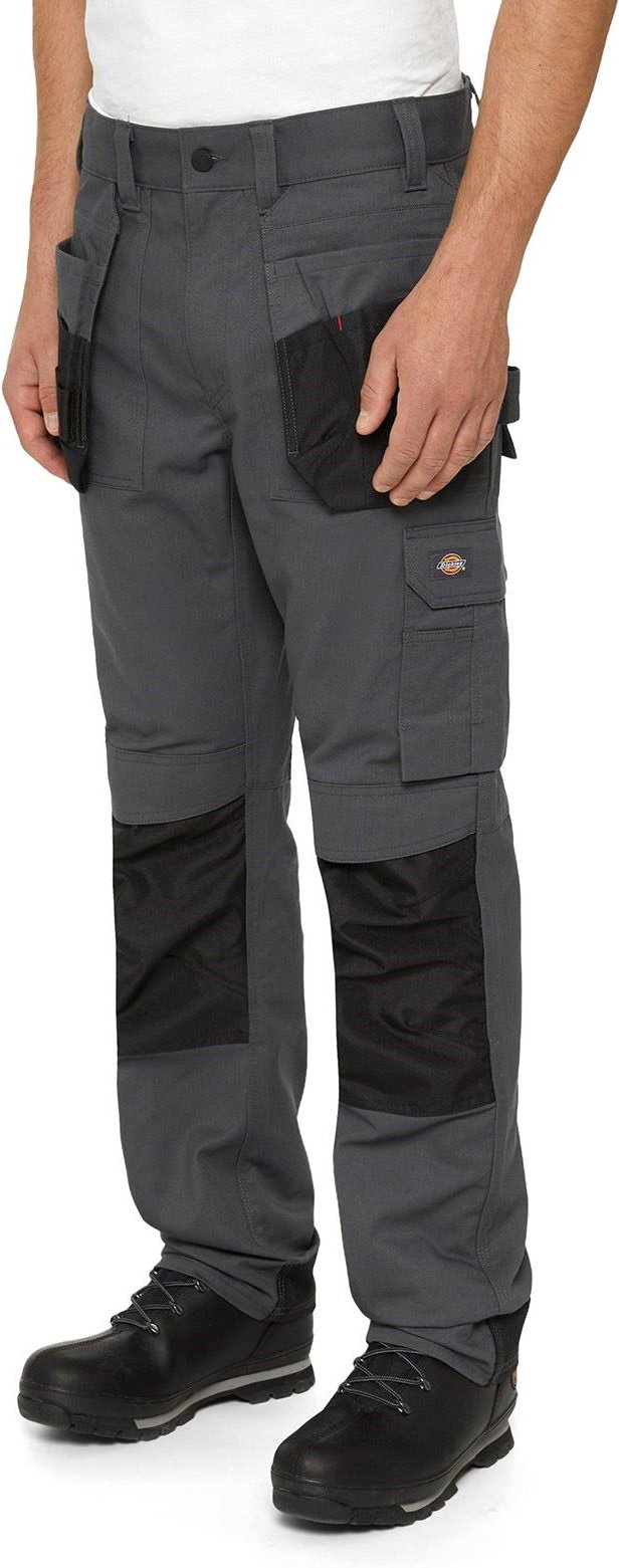 Dickies Mehrfach-Taschen Utility Polyester Herren Graue Arbeitshose