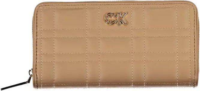 Rautenstepp-Wallet Beige