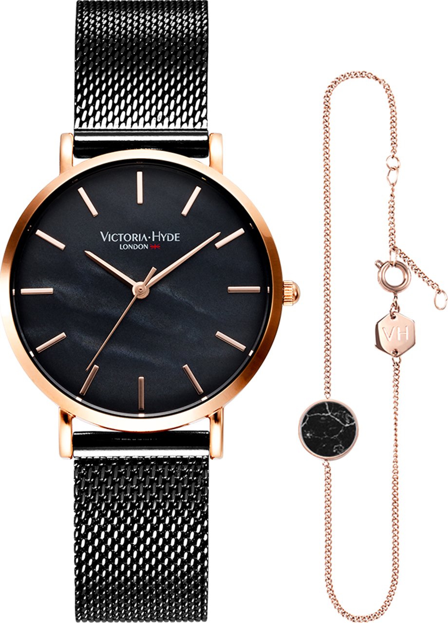 Thumbnail - VICTORIA HYDE Uhrenset Seven Sisters schwarz