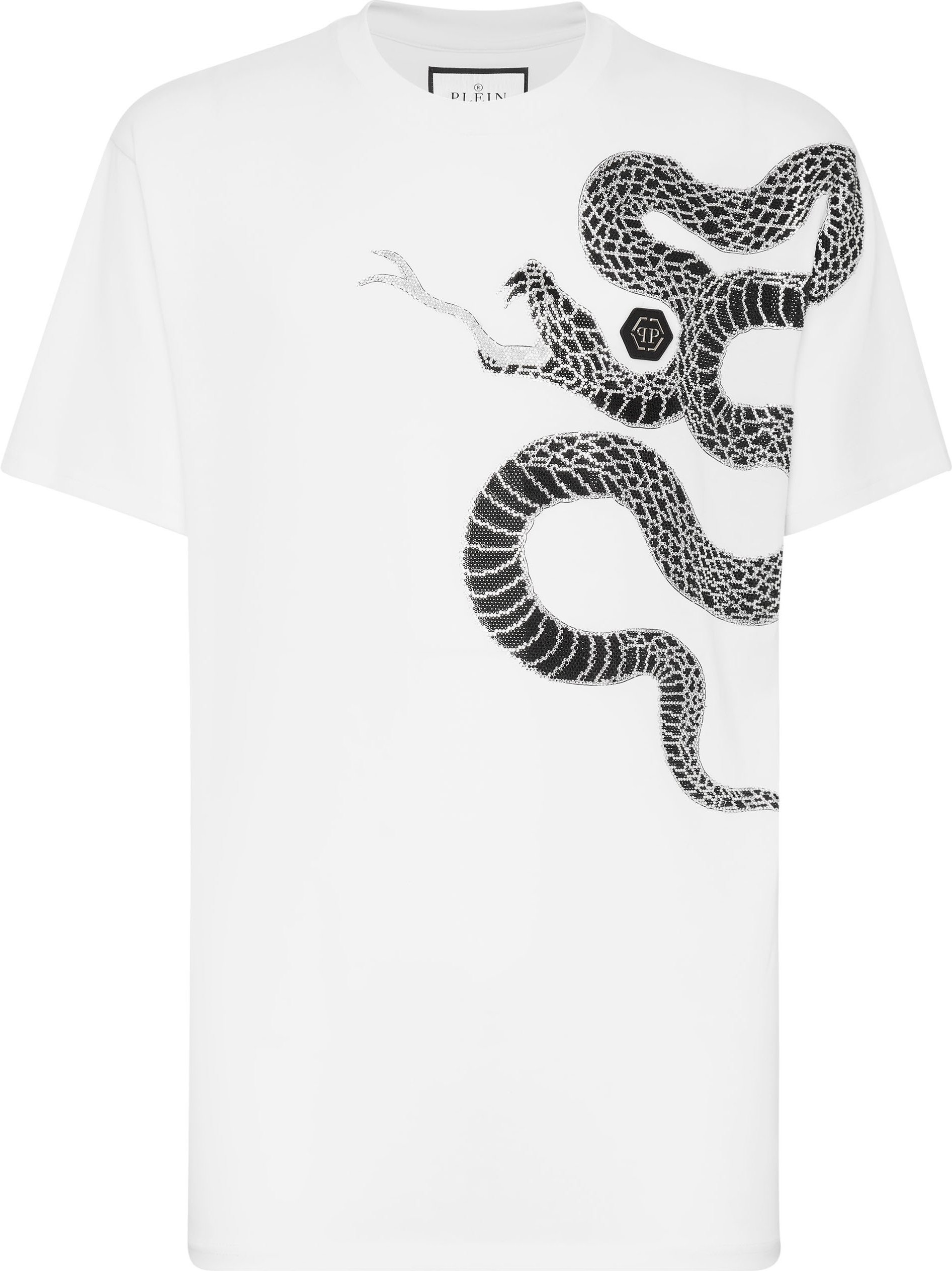 T-Shirt Rundhalsausschnitt Ss Snake