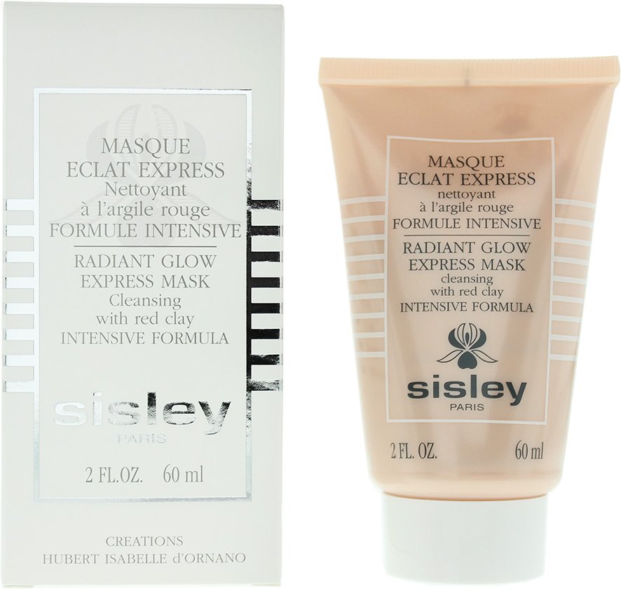 Sisley Radiant Glow Express Mask With Red Clay.