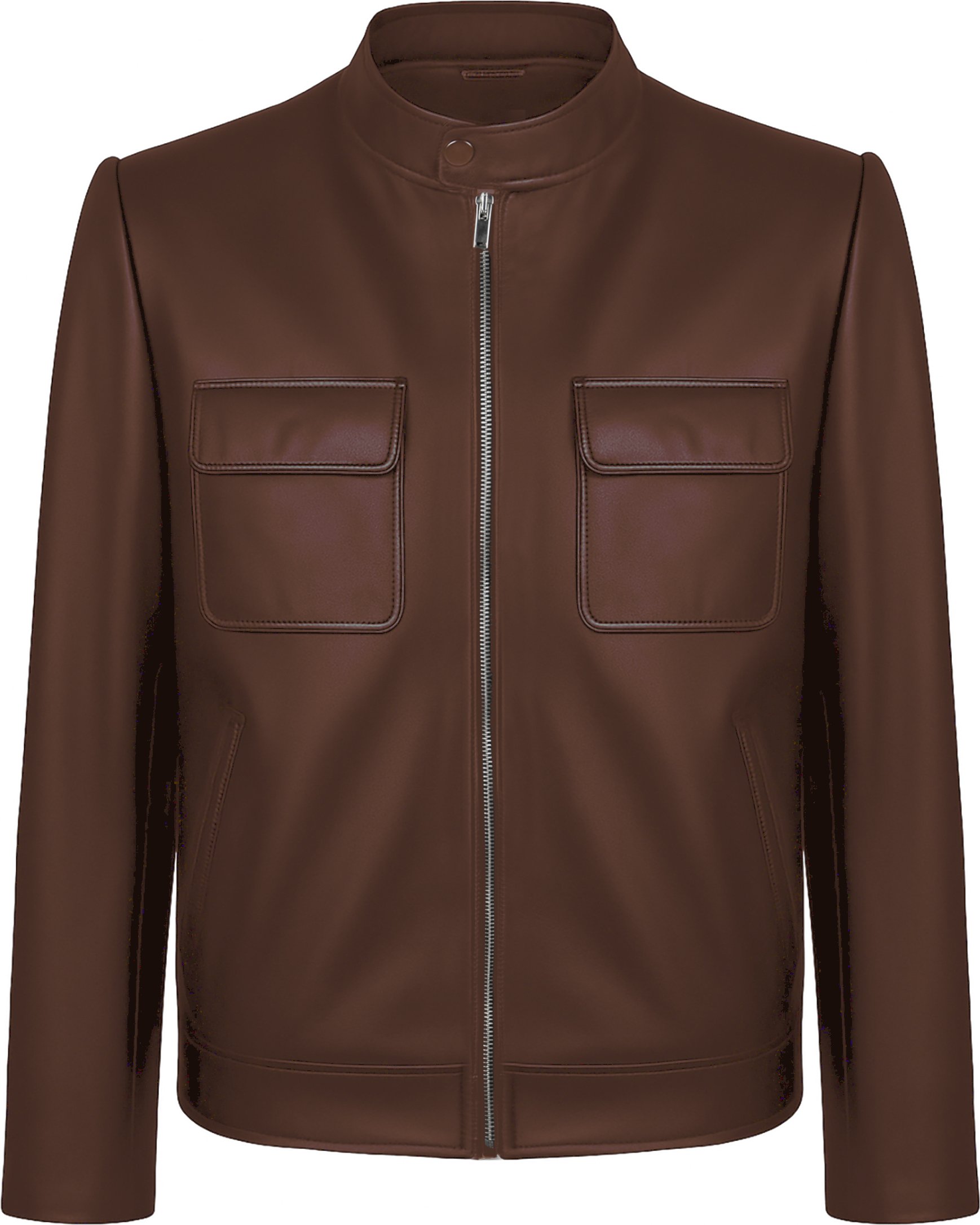 Lederjacke Lederjacke Mit Reißverschluss