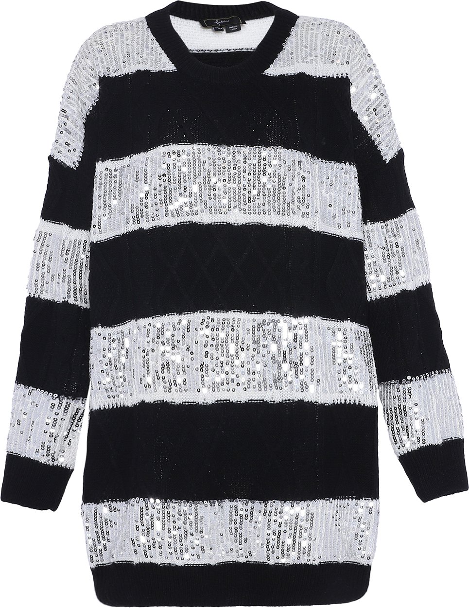 Thumbnail - Faina Pullover Damen schwarz