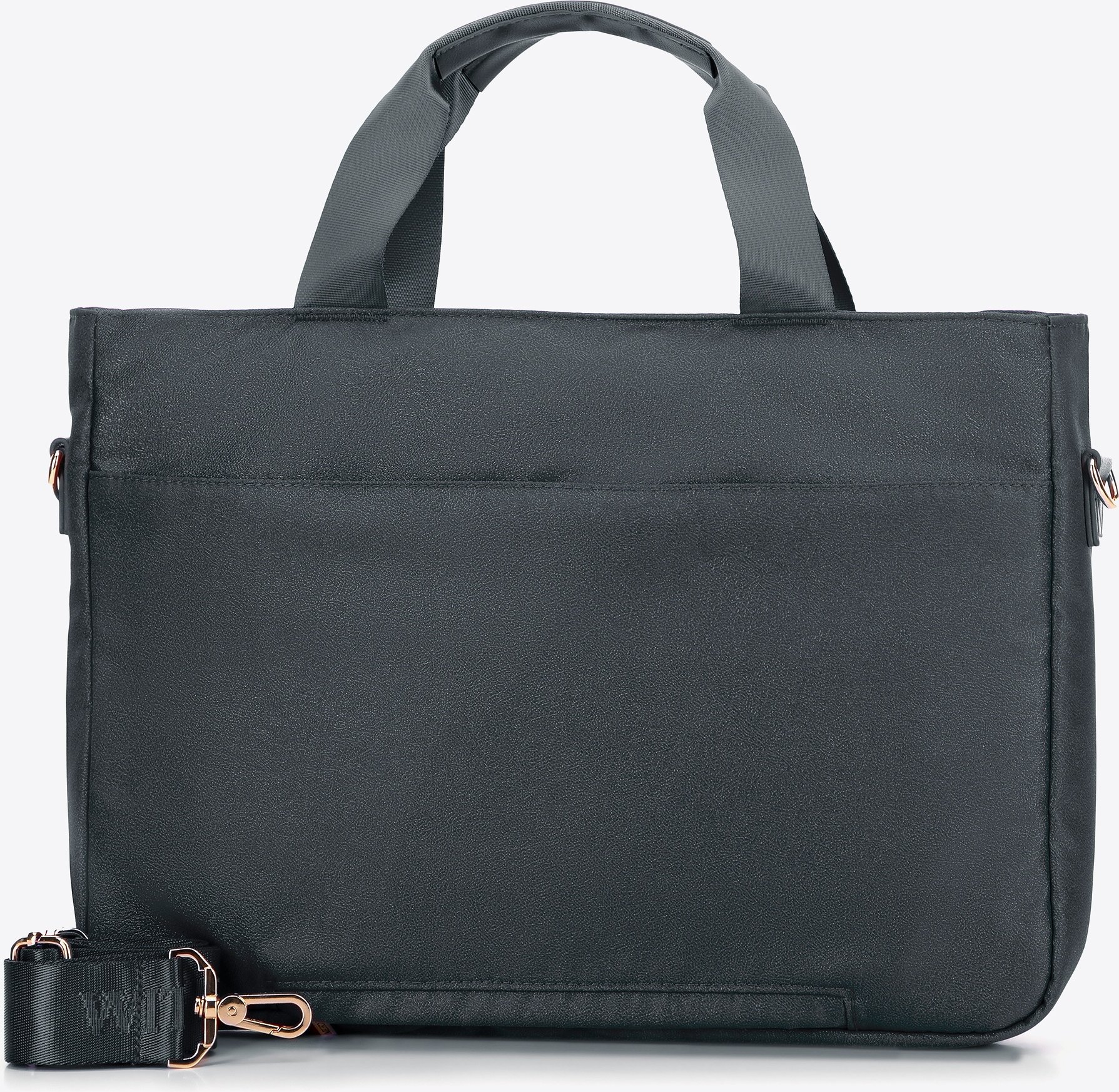 Wittchen Damen-Laptoptasche (14 Zoll) mit Steppung, graues Polyester