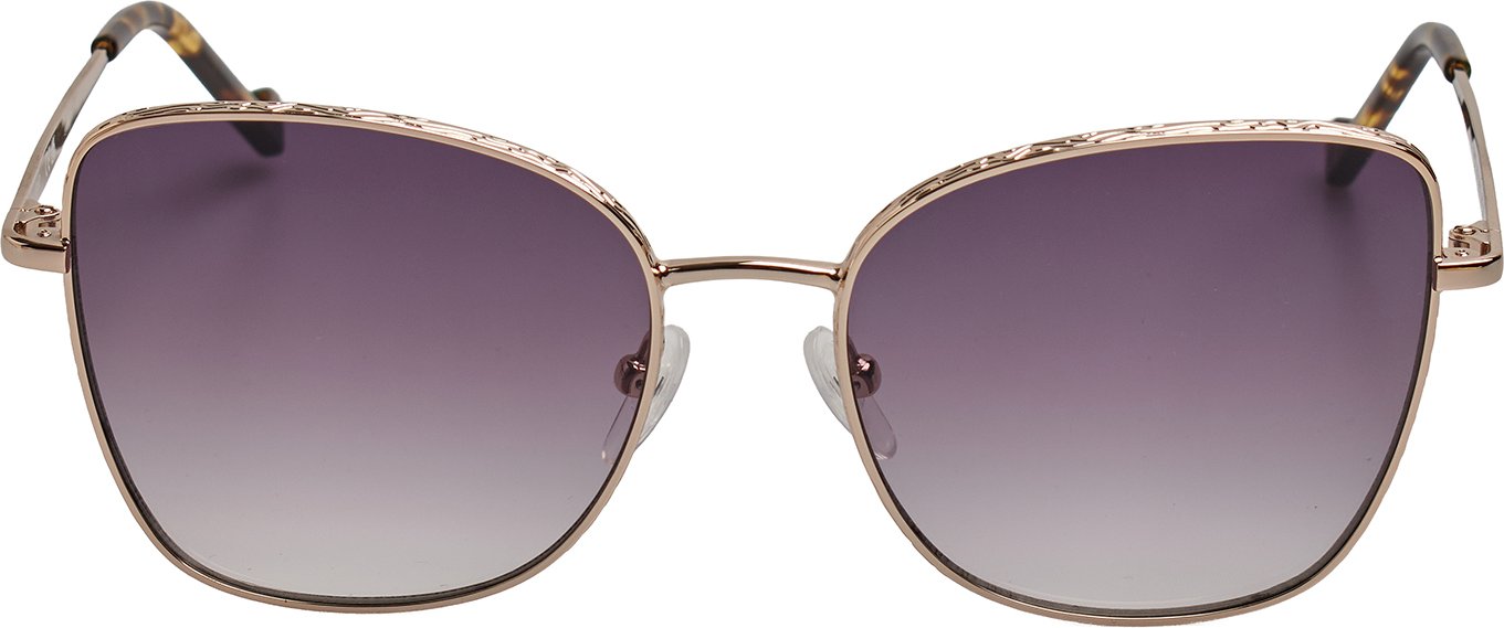 Damen Quadrat Metall Sonnenbrille LJ141S