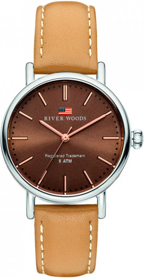 Thumbnail - River Woods Oswego Braun Damen Armbanduhr RW340017