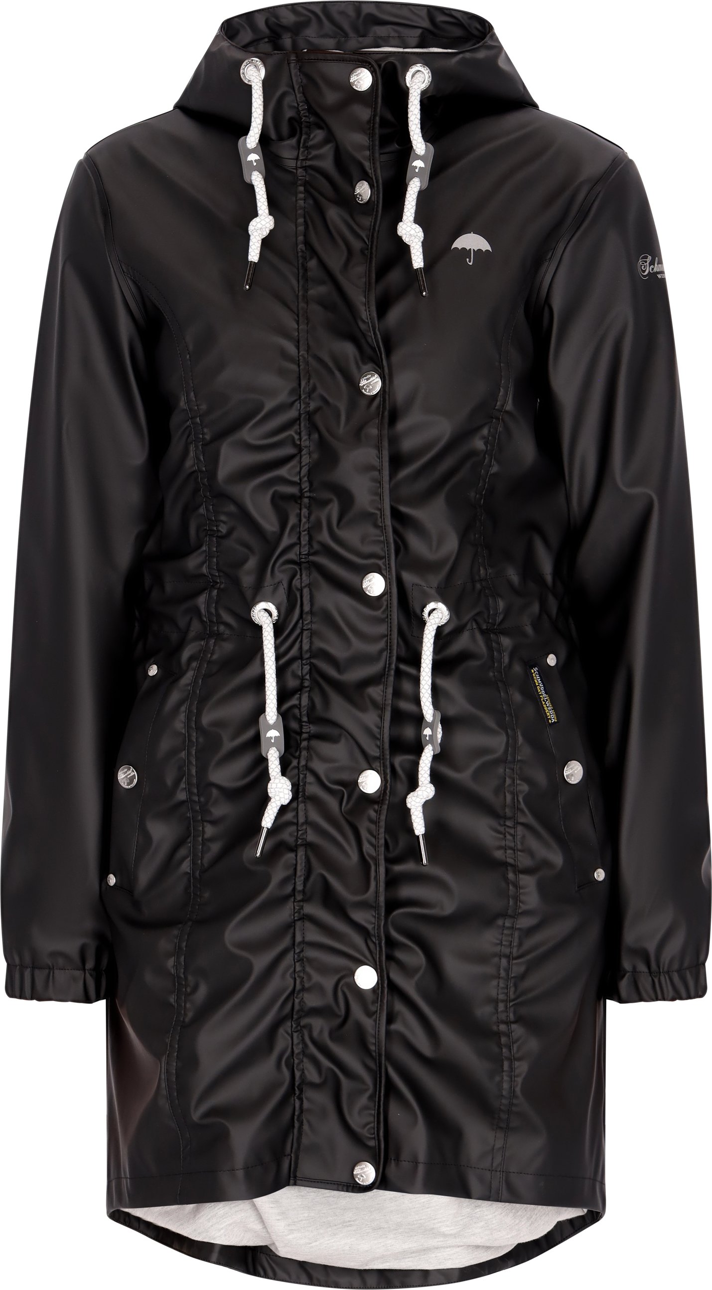 Thumbnail - Schmuddelwedda Regenmantel Damen schwarz