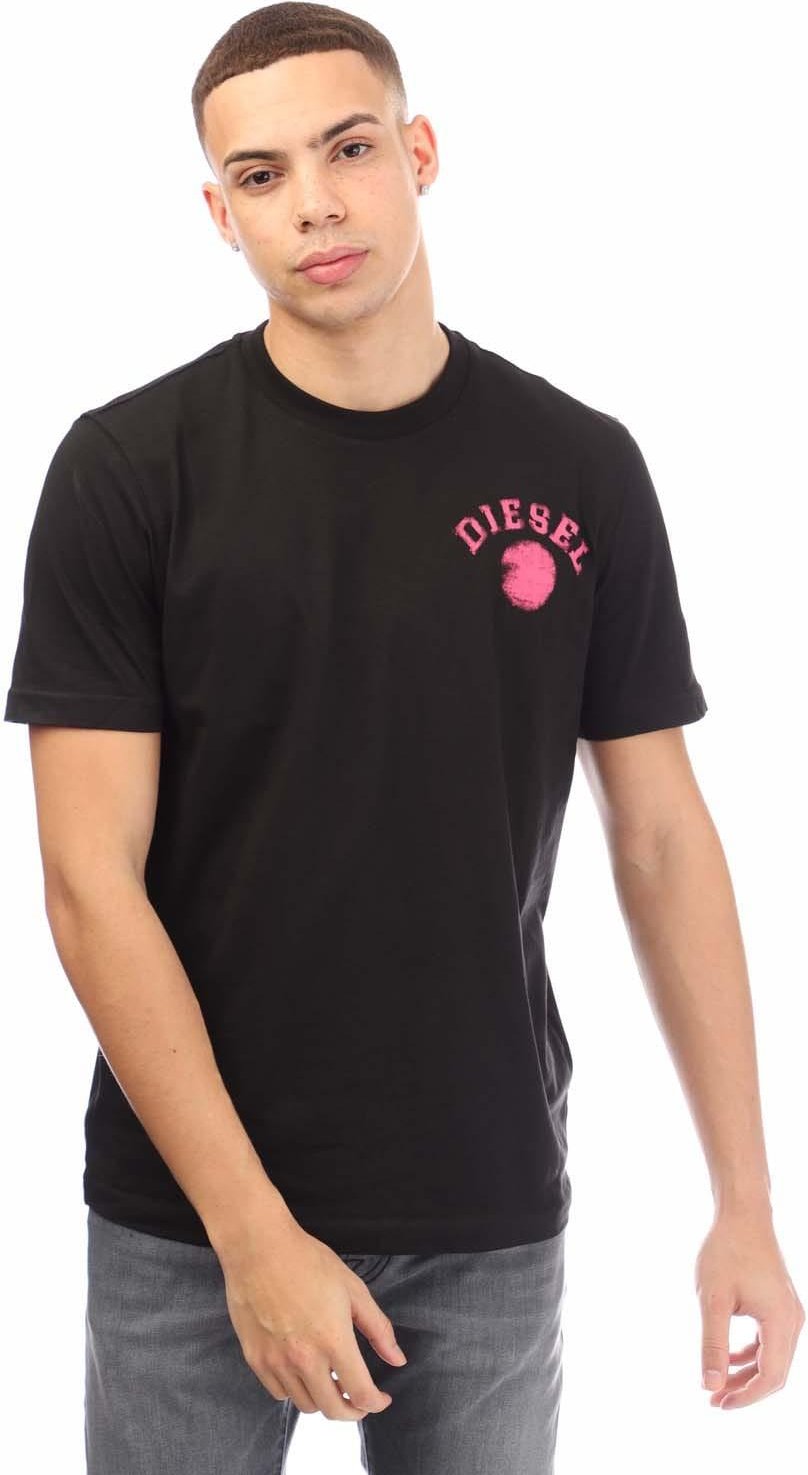 Diesel - "T-Just 10-4" T-Shirt für Herren (Schwarz)