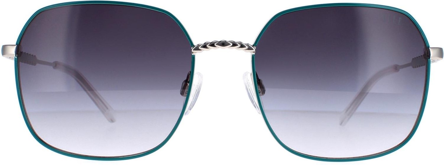 Thumbnail - Elle Square Womens Grün Blau Grau Gradient 14911