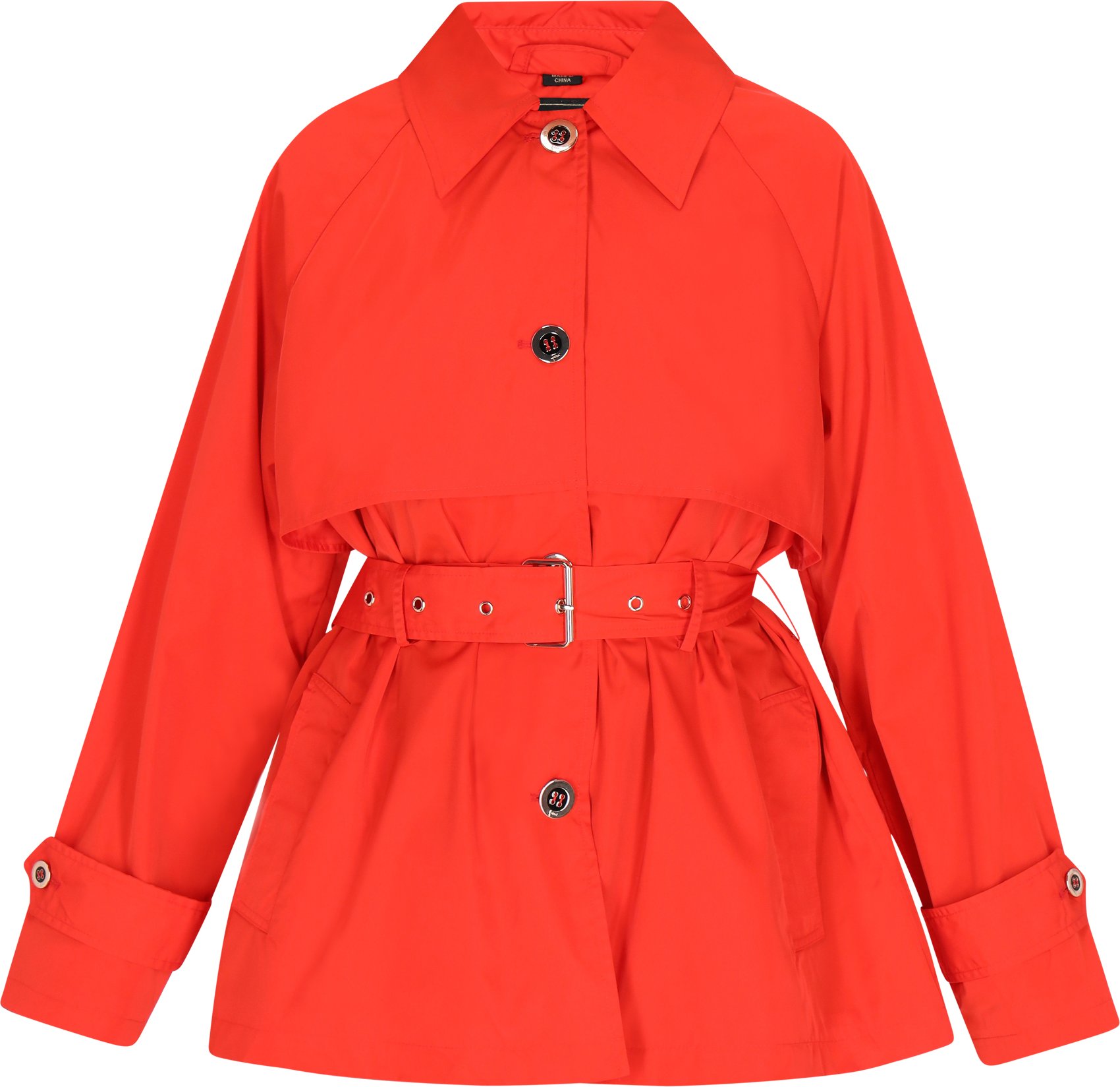 Faina Mantel Frauen Rot