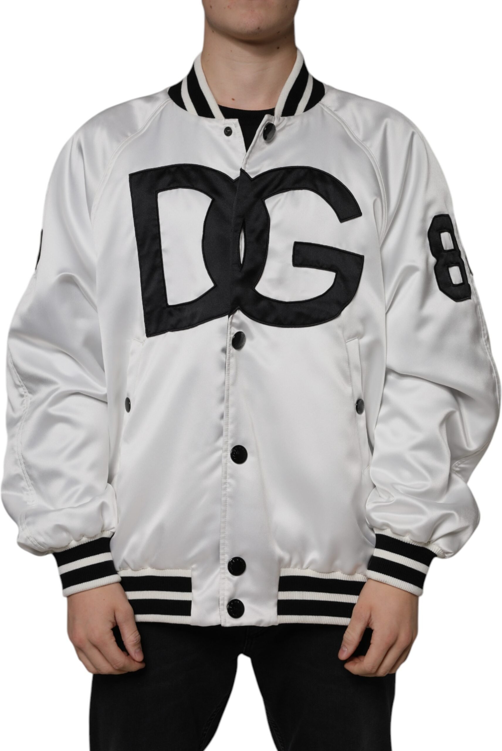 Dg Varsity Satin Bomberjacke