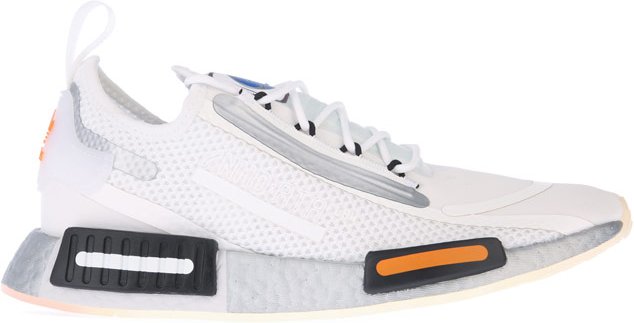 Thumbnail - Herren adidas Originals NMD_R1 Spectoo Turnschuhe in Weiß Schwarz