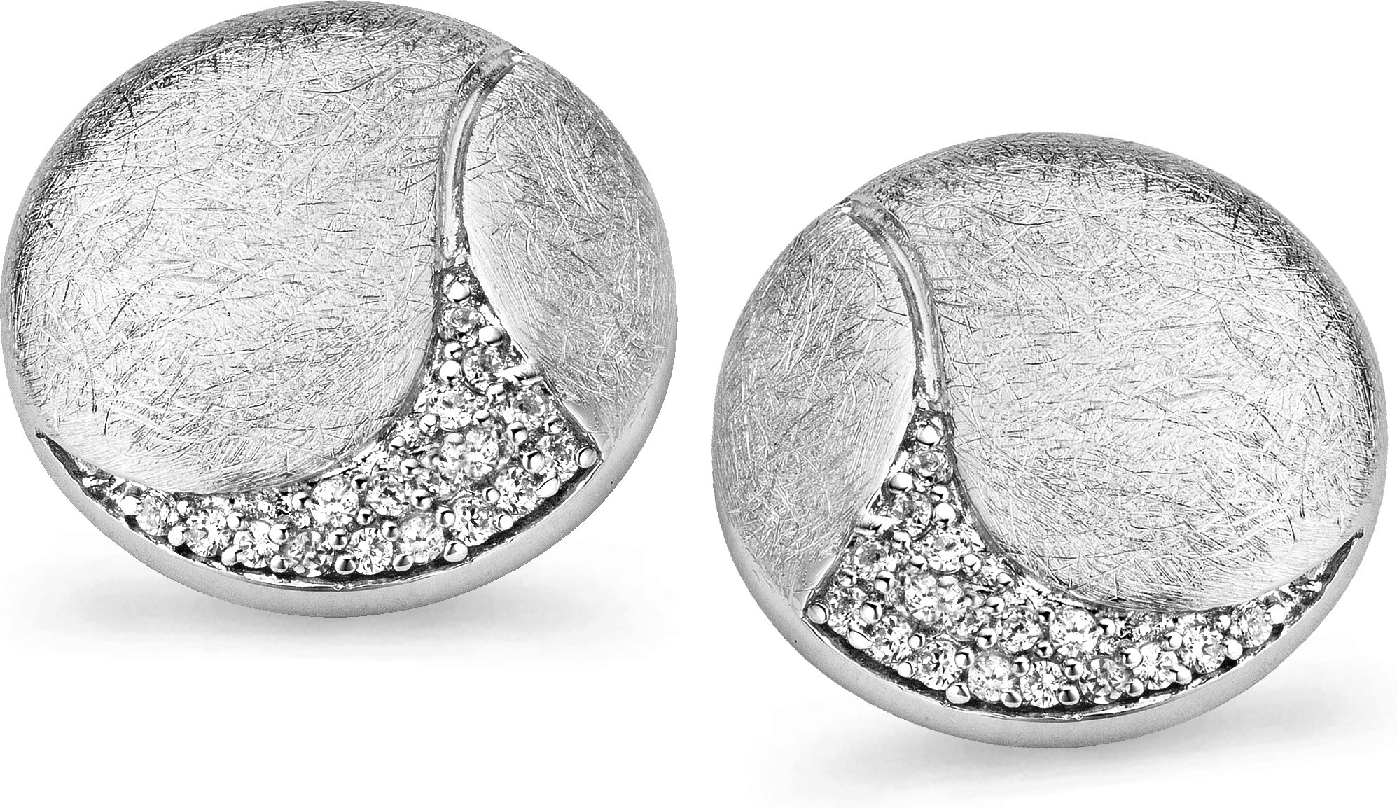 Orphelia Ohrstecker für Damen, 925 Sterlingsilber, Silber ZO-5088