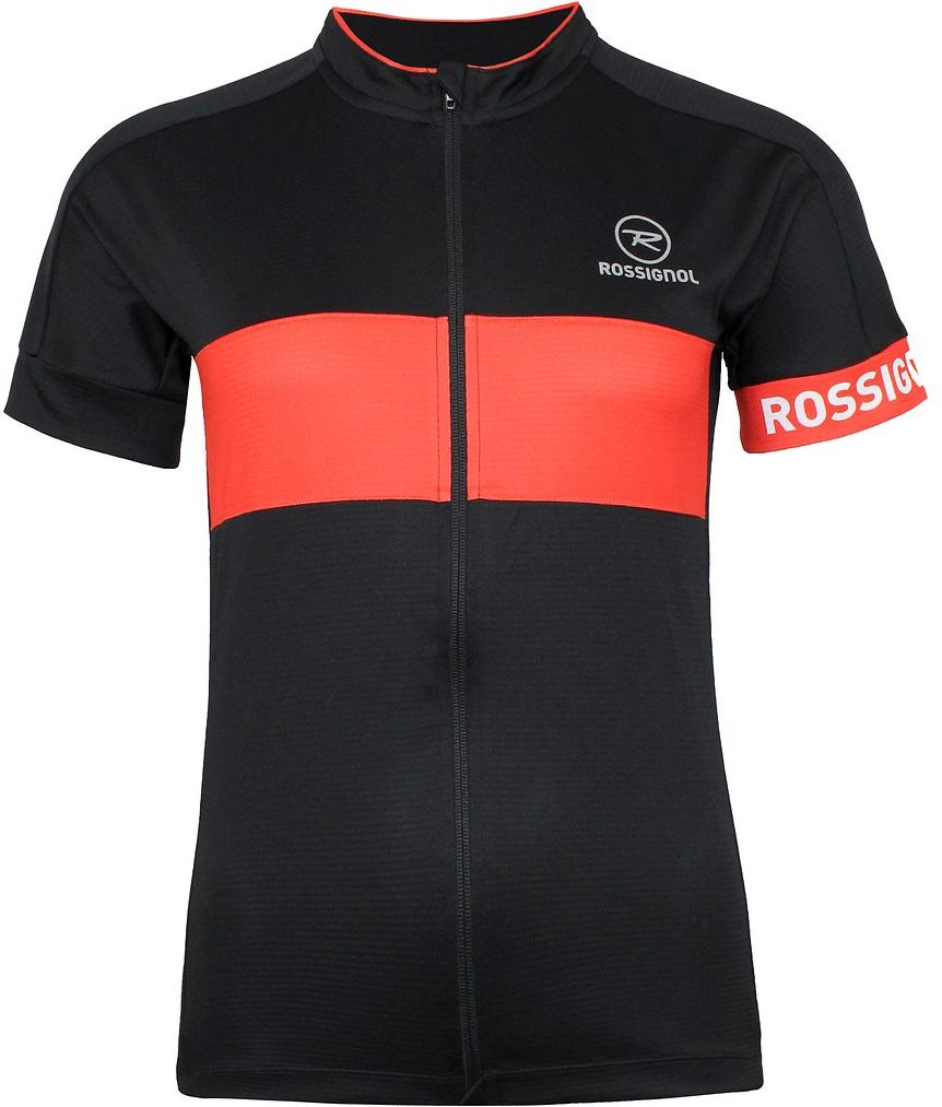 Rossignol Jersey Mens Black/Red Cycling Top