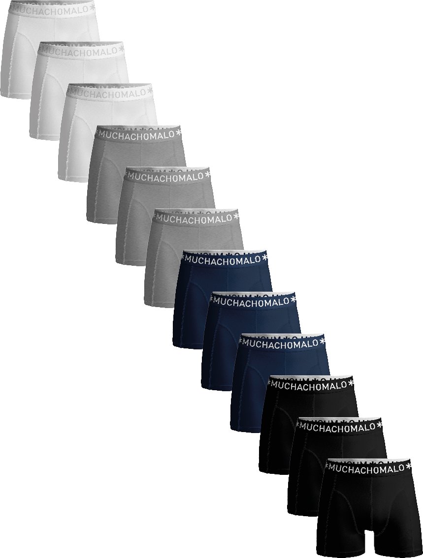 Muchachomalo Herren Boxer Shorts - 12er Pack - Herren Unterwäsche