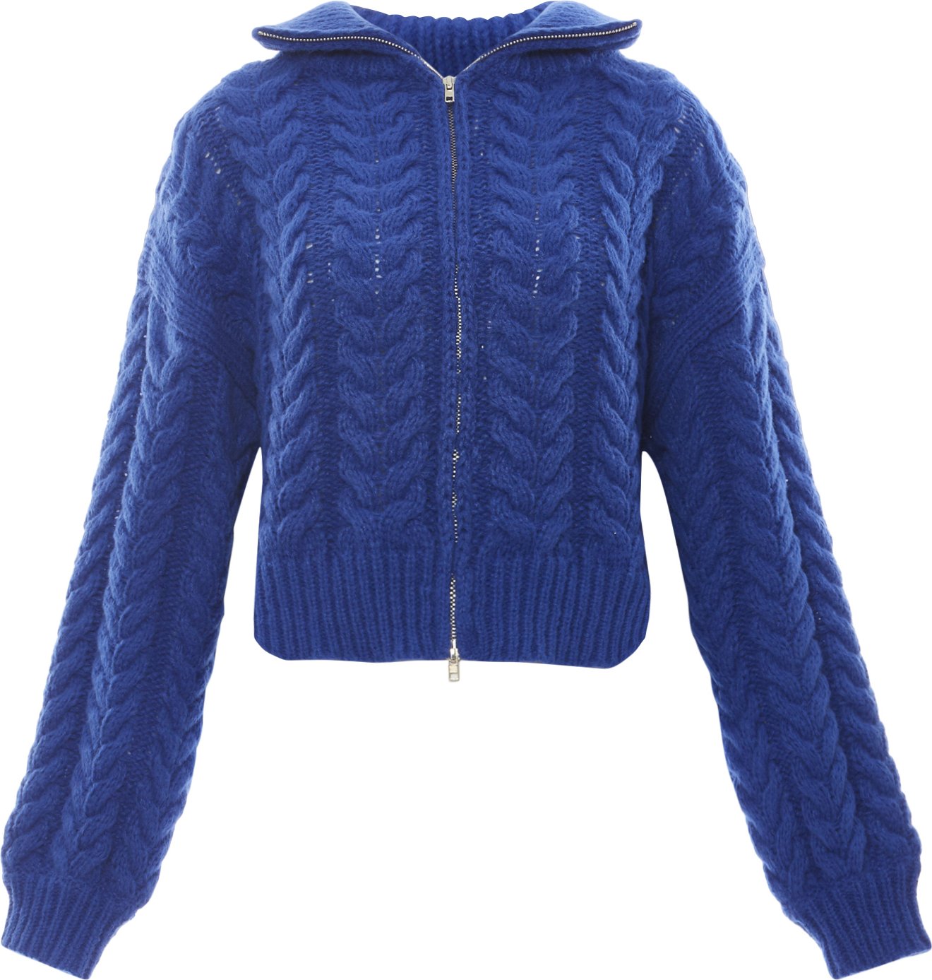 Mymo Strickjacke Damen KÖNIGSBLAU
