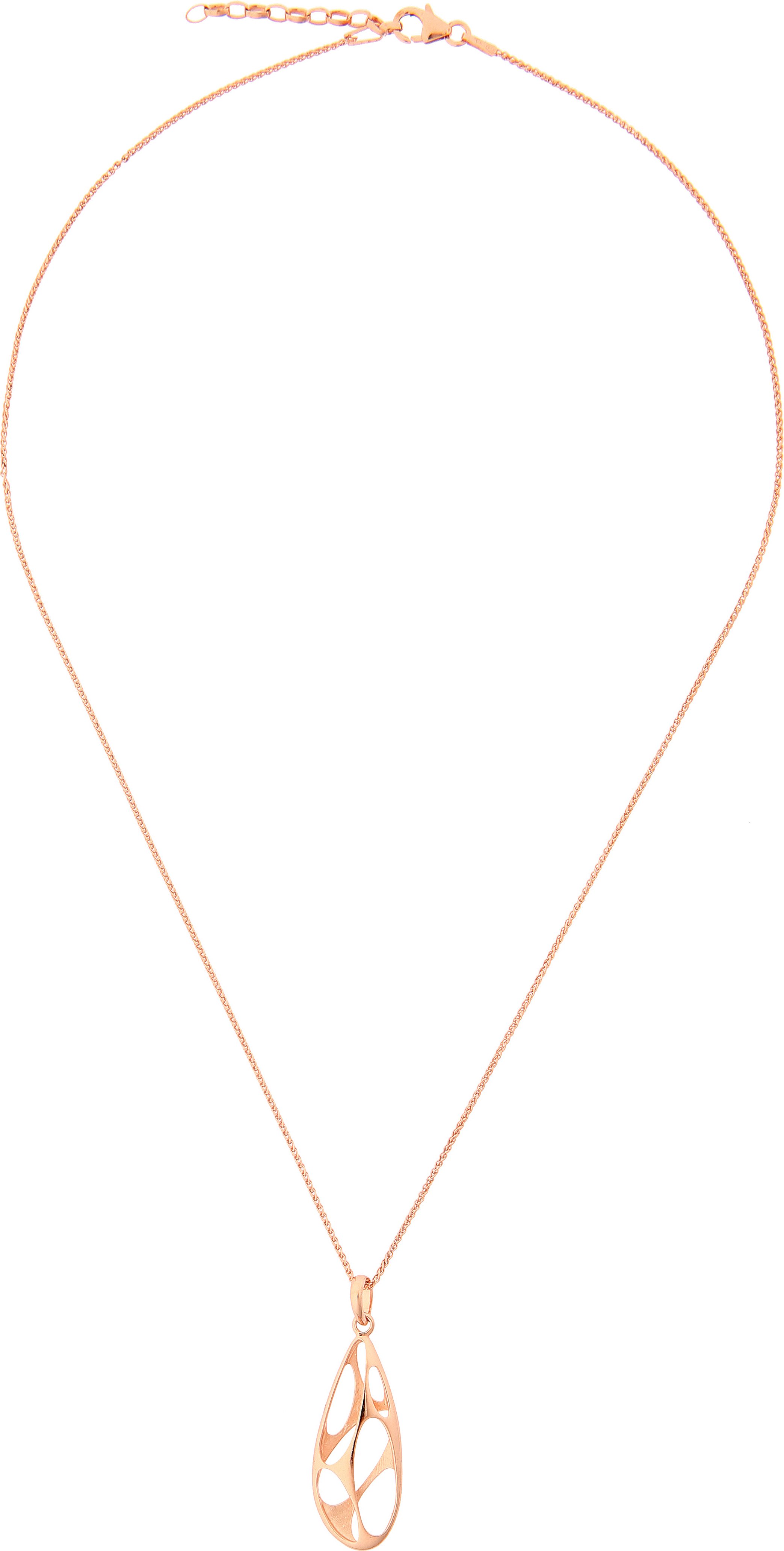 Orphelia 'Ava' Damen-Kette mit Anhänger aus 925er Sterlingsilber, Rosé, ZH-7374 RG