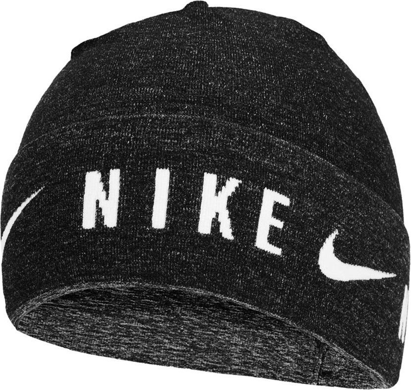 Nike U Gestrickte Dri-FIT Cuffed Beanie (Schwarz)