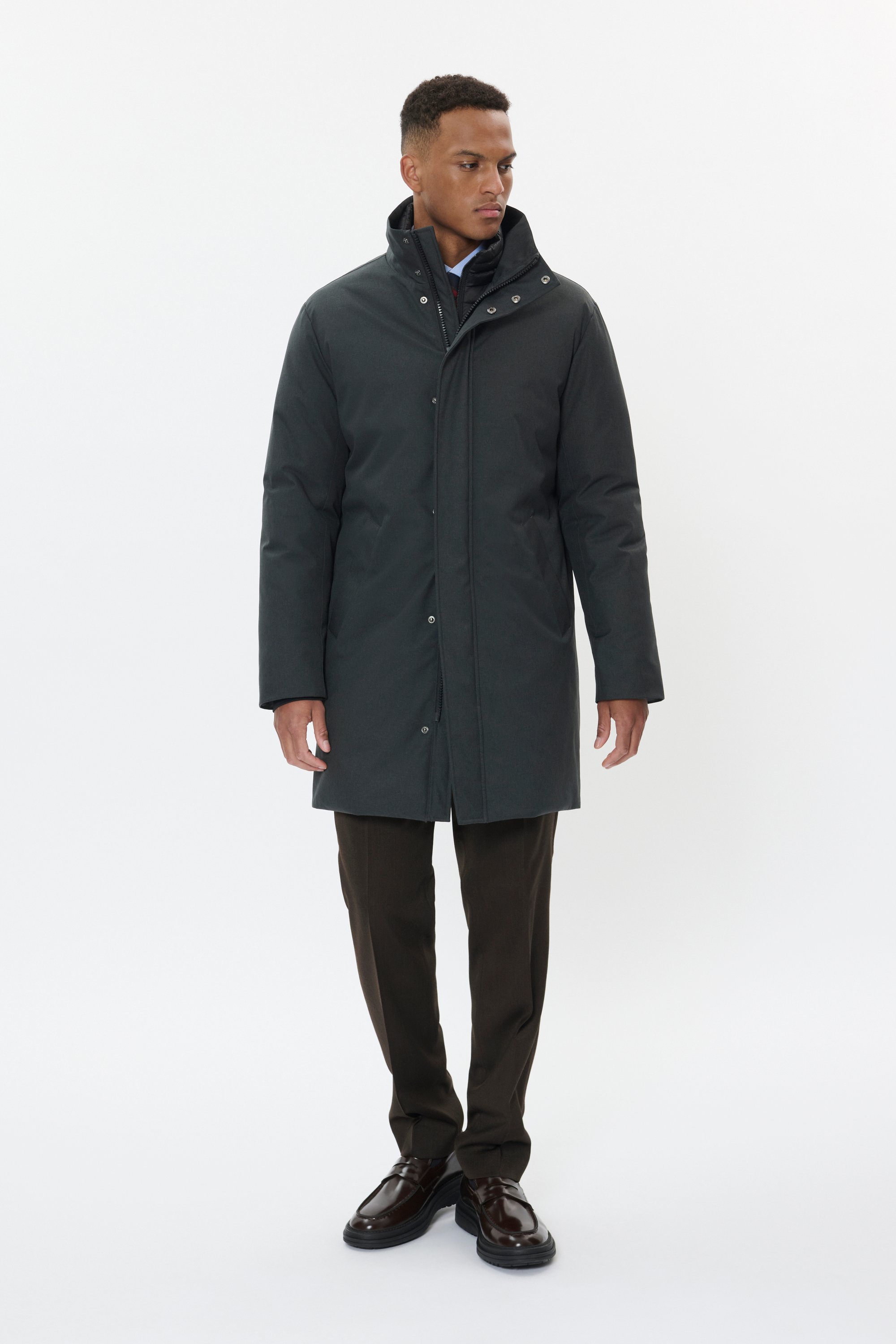 Jacke MAharvey Gerade Passform dark grey