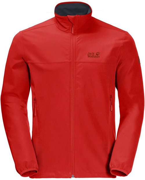 Jack Wolfskin Crestview Herren Red Jacke
