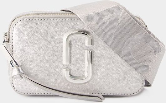 The Snapshot Schultertasche - Marc Jacobs - Leder - Silber