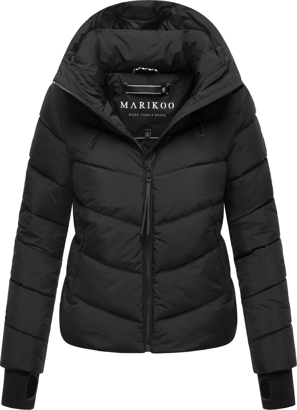 Marikoo Damen Steppjacke Yukanii mit Kapuze & femininer Passform