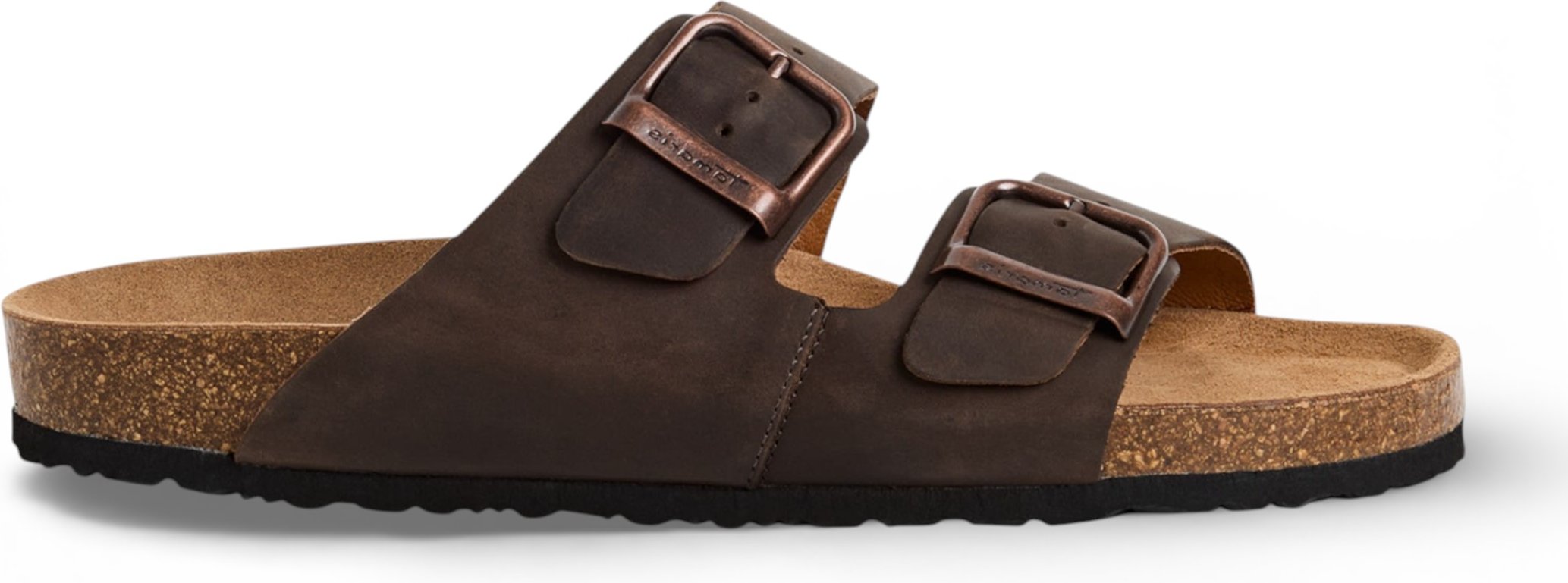 Tamaris Herren-Sandalen aus braunem Leder mit Fußbett