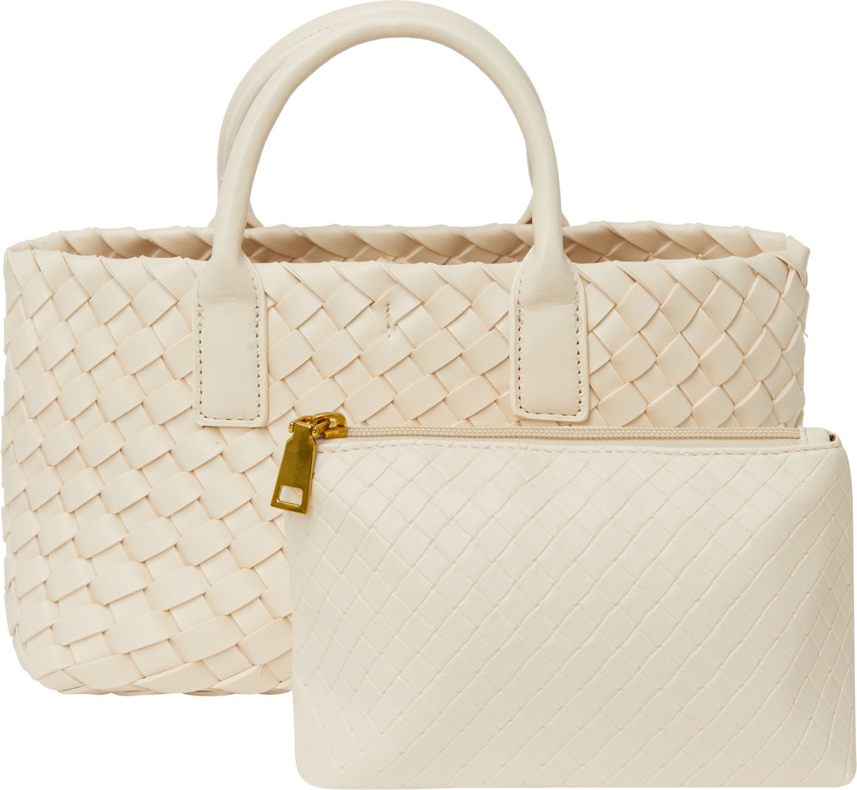 IZIA 2-IN-1-Tragetaschen-Set 2-IN-1-Tragetaschen-Set Frauen hellbeige