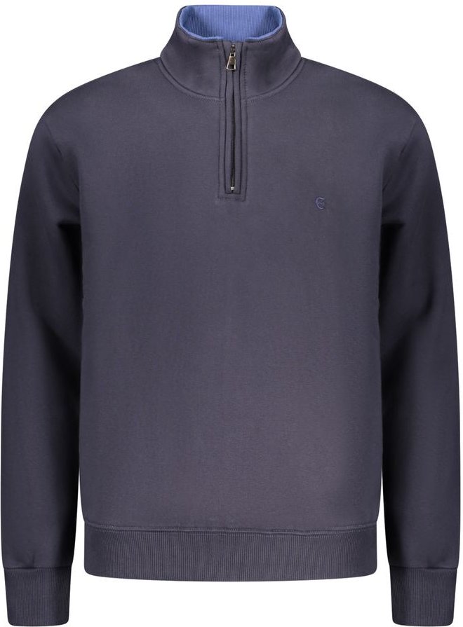 Thumbnail - Coveri Moving Blauer Baumwoll Herrenpullover