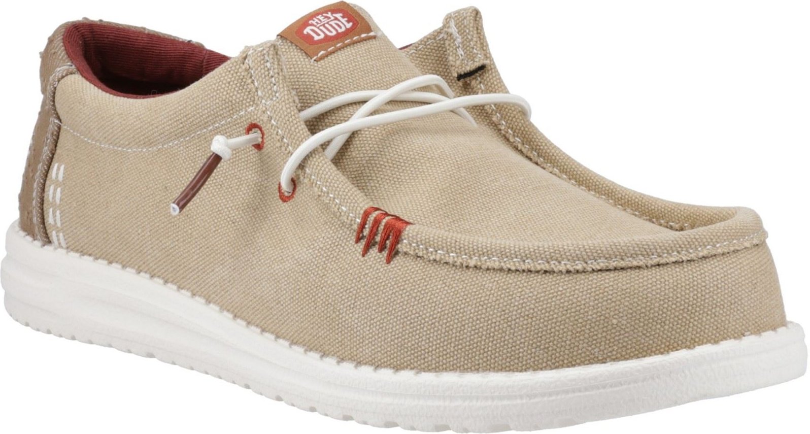 HEYDUDE Wally Workwear Polyester Mischung Herren Incense/Multi-Mokassin Schuhe