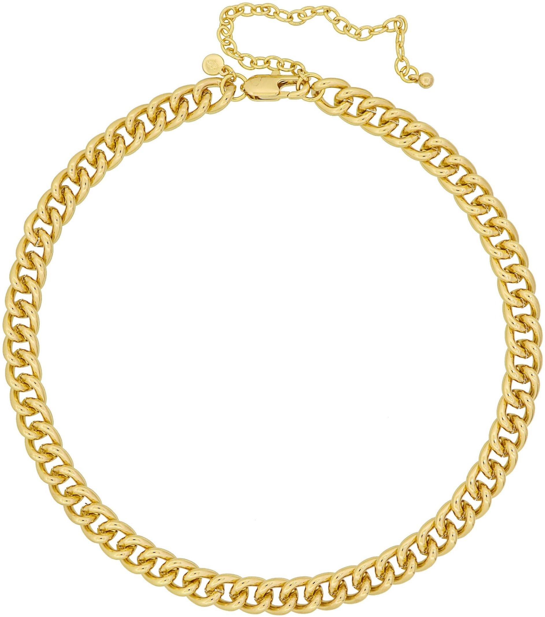 Fashionbox Kette Messing vergoldet