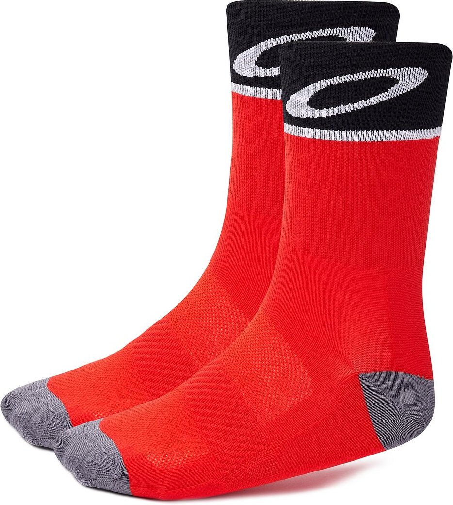 Oakley Hydrolix Herren radeln rote schwarze Socken 93285 465