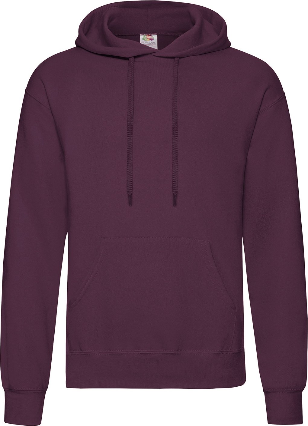Fruit Of The Loom Unisex Erwachsene Klassisches Sweatshirt mit Kapuze (Burgund)