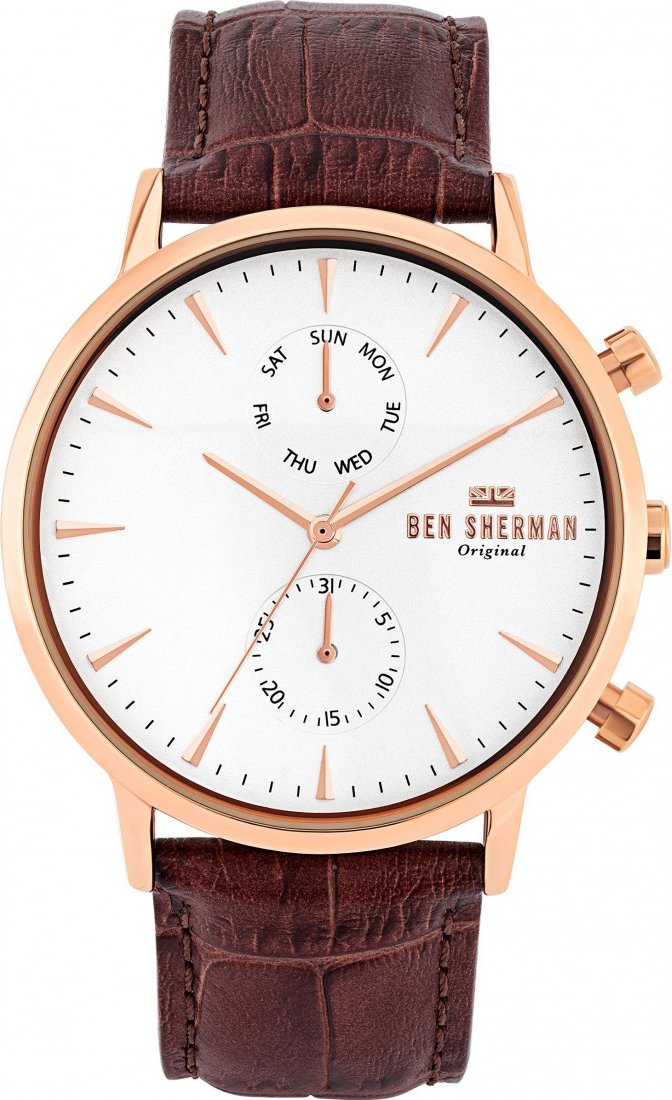 Ben Sherman Herrenuhr Quartz Silber