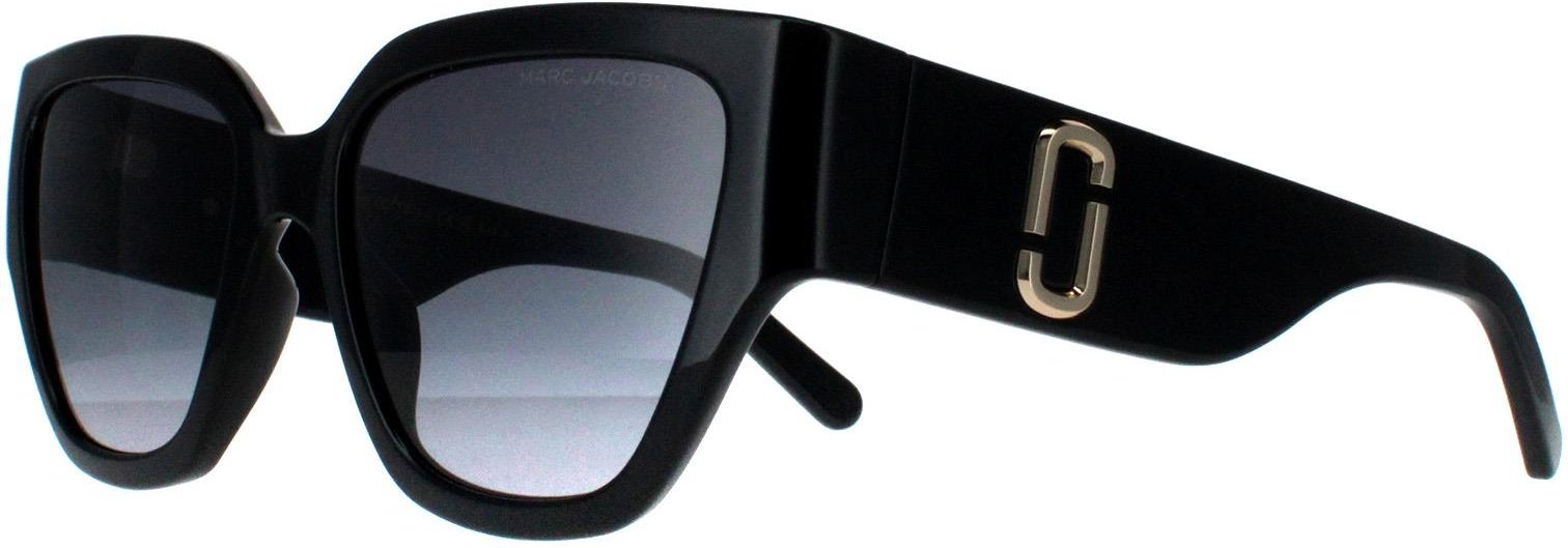 Marc Jacobs Cat Eye Womens Schwarz Dunkelgrau Gradient MARC 724/S