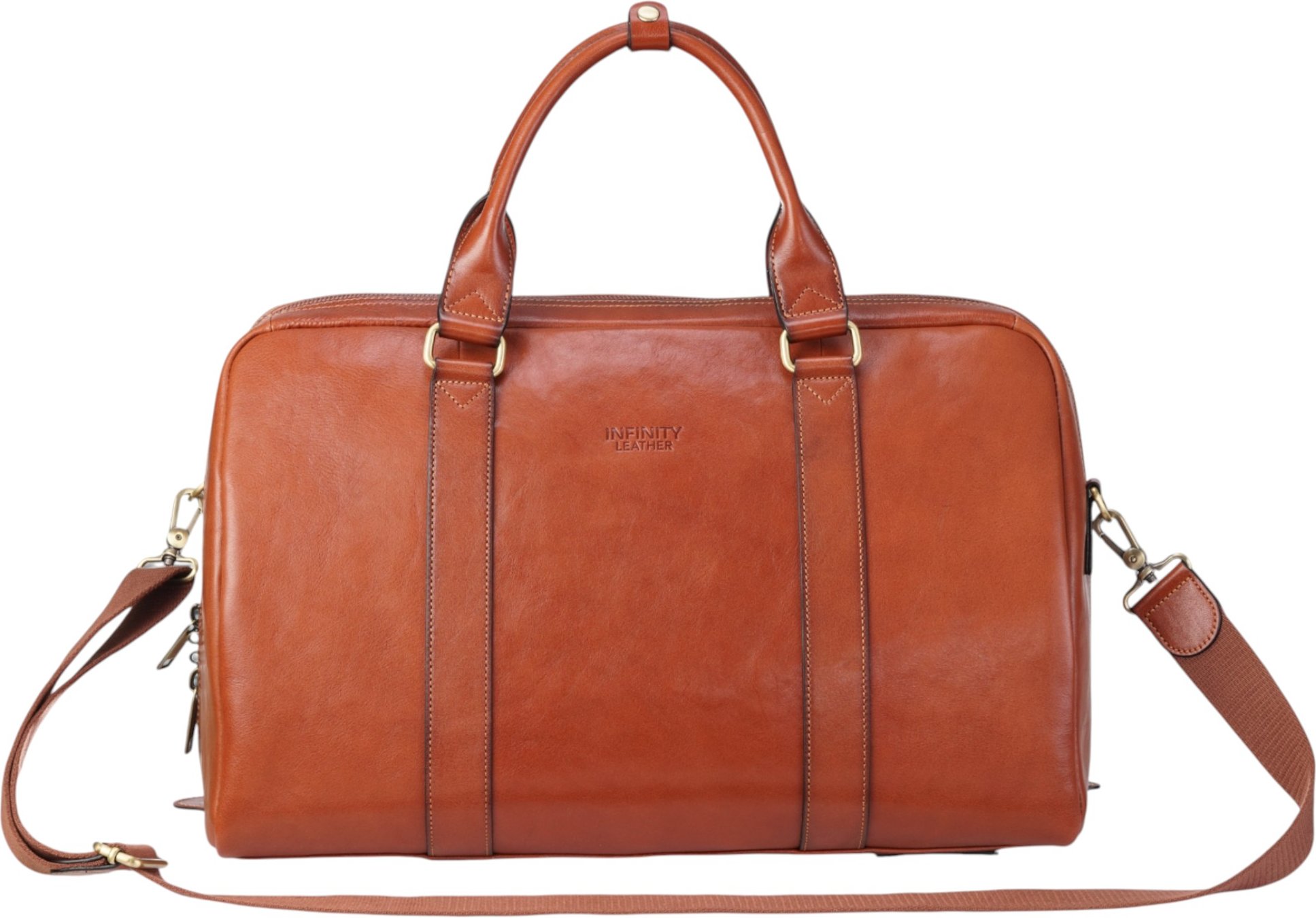 Vintage Echtleder Hellbraun Reisetasche Duffle Gym Reisetasche - Atlas