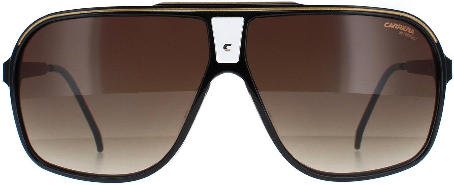 Carrera Aviator Herren Schwarz Gold Braun Gradient GRAND PRIX 3