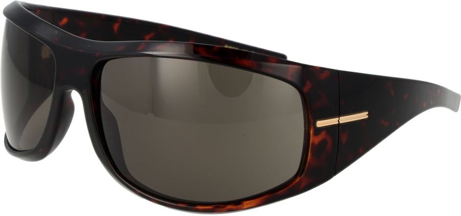 Übergroße Schildsonnenbrille