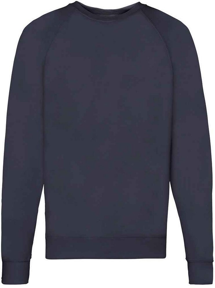 Fruit of the Loom - Sweatshirt für Herren/Damen Unisex Raglanärmel (Marineblau)