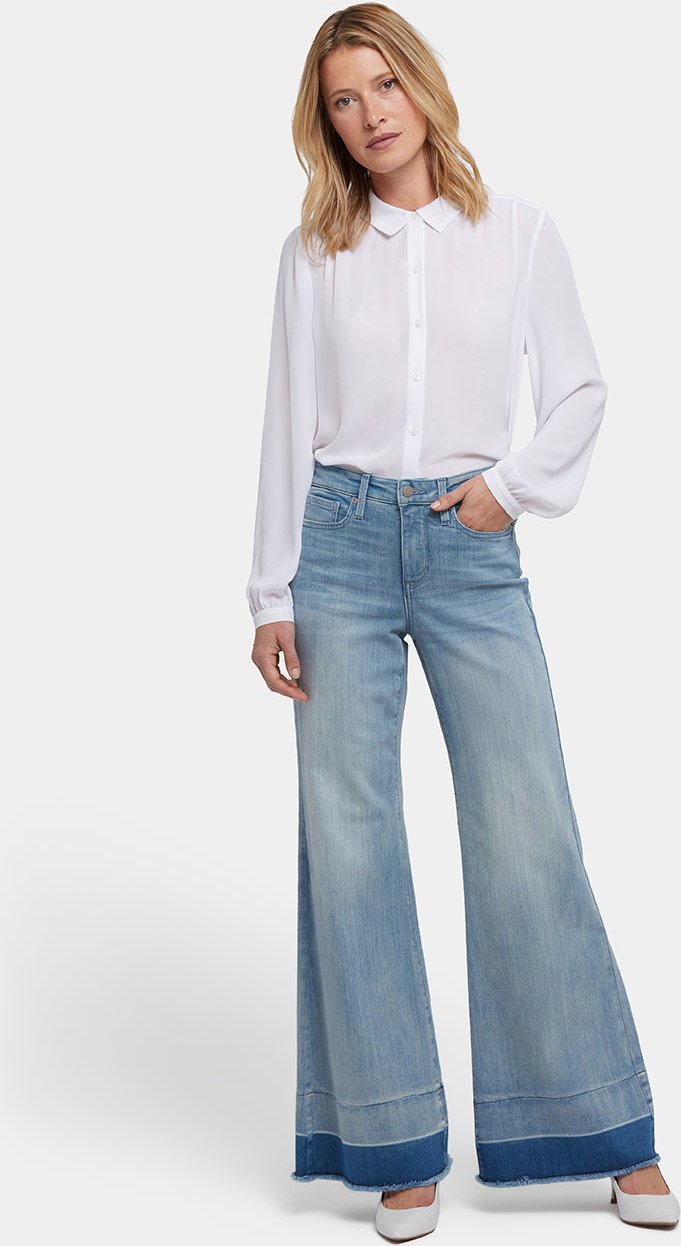 Mia Palazzo Jeans | Helles Paradies