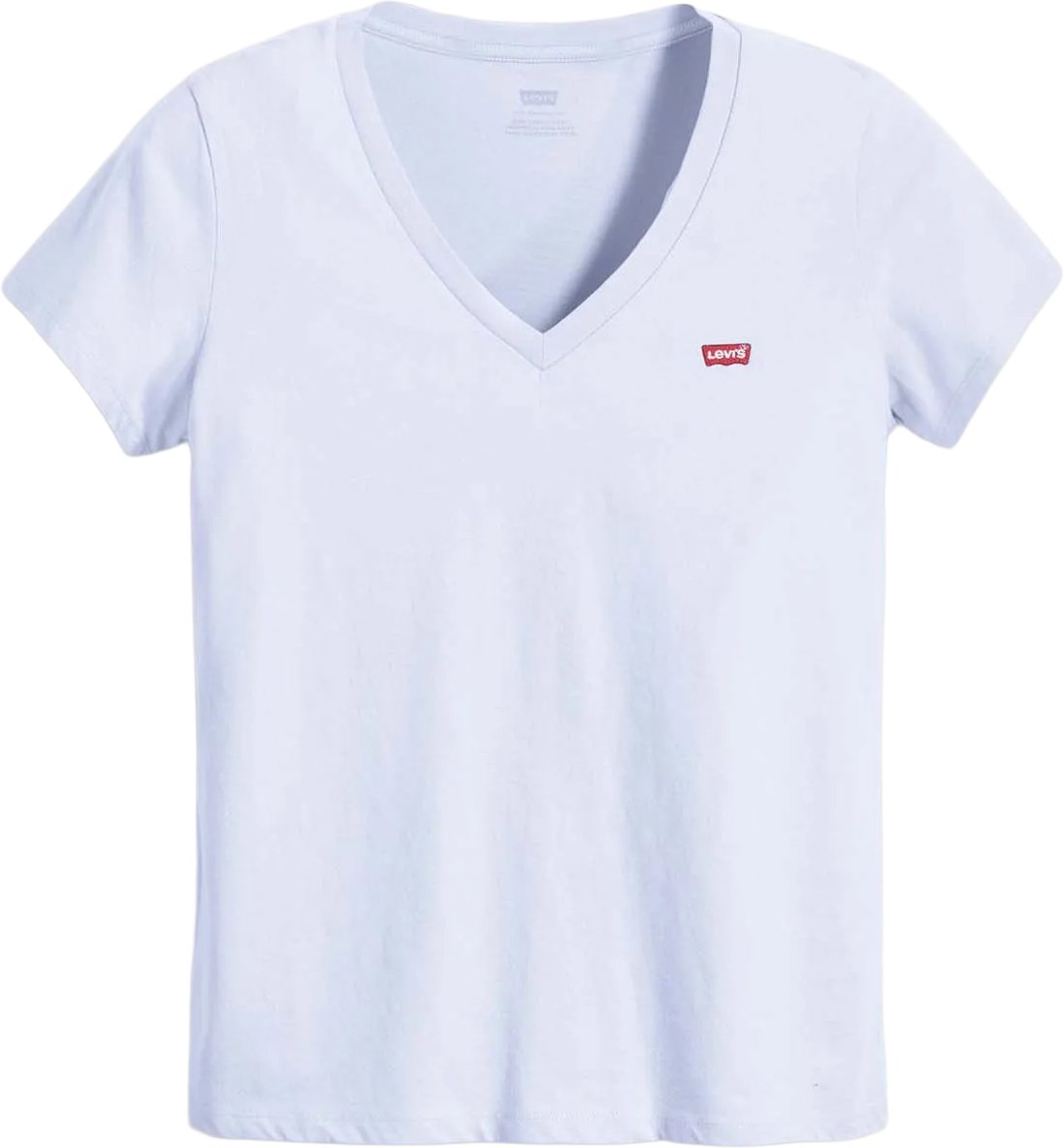 Levis - "The Perfect" T-Shirt V-Ausschnitt für Damen (Hellblau)