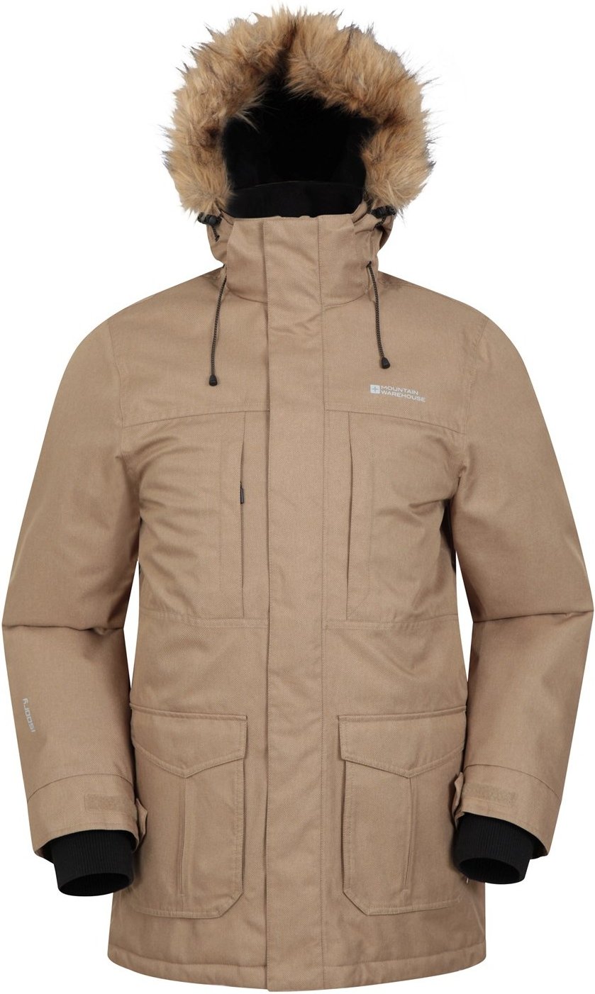 Mountain Warehouse Herren Gorge II Lange Jacke (Stein)