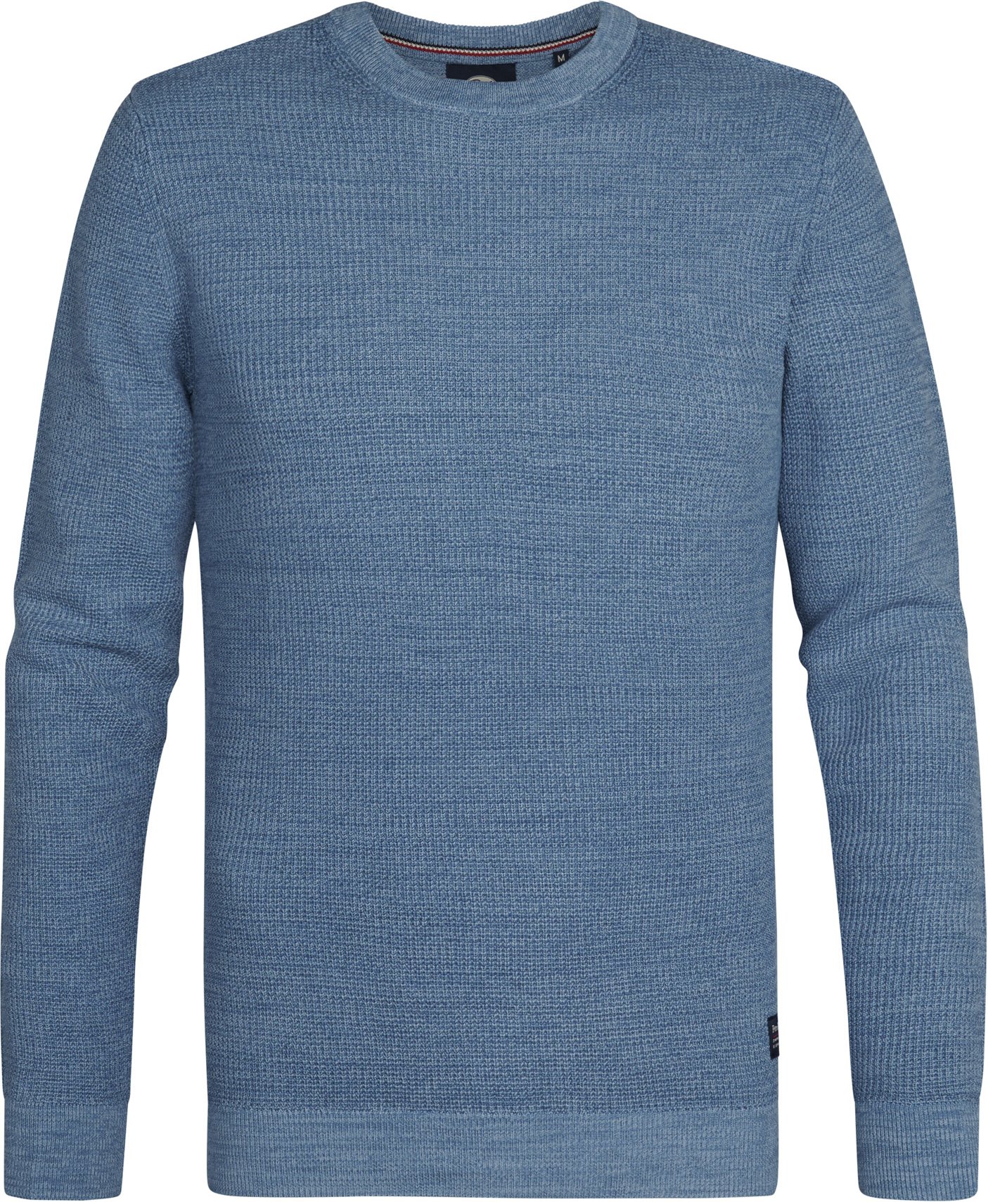 Petrol Industries - Melierter Pulover Lincoln Herren - Blau