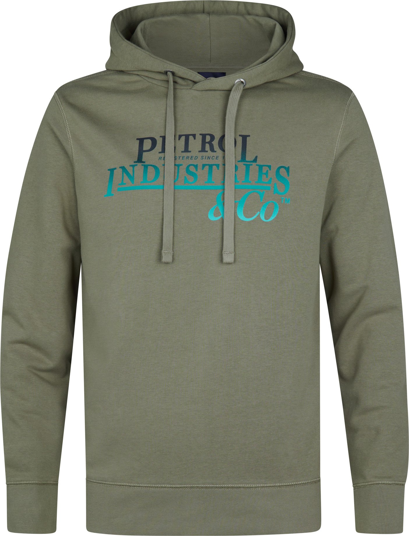 Petrol Industries - Hoodie mit Aufdruck Superior Herren - Grün