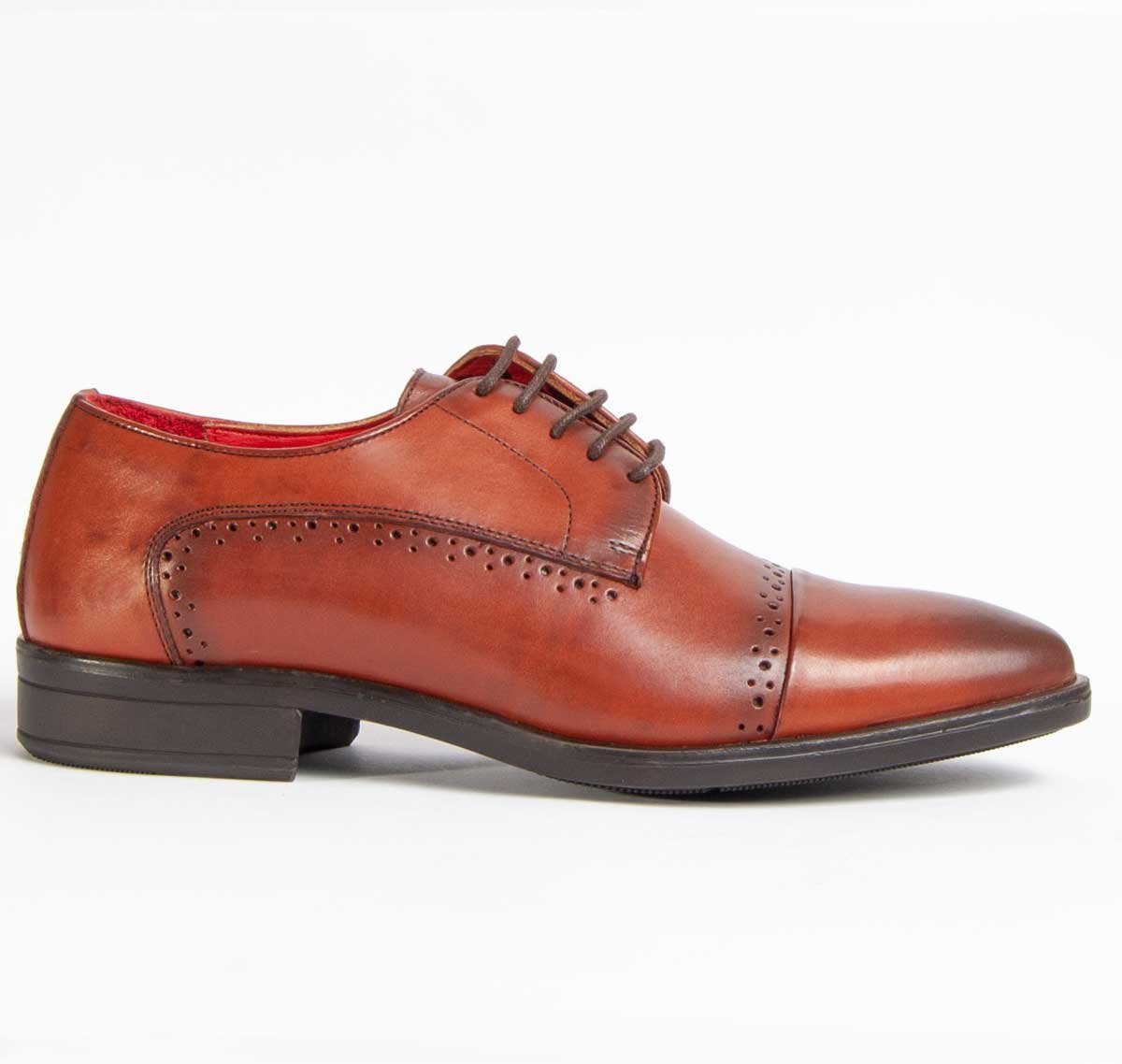 Purapiel Oxford-Schuh Imperi8 Braun