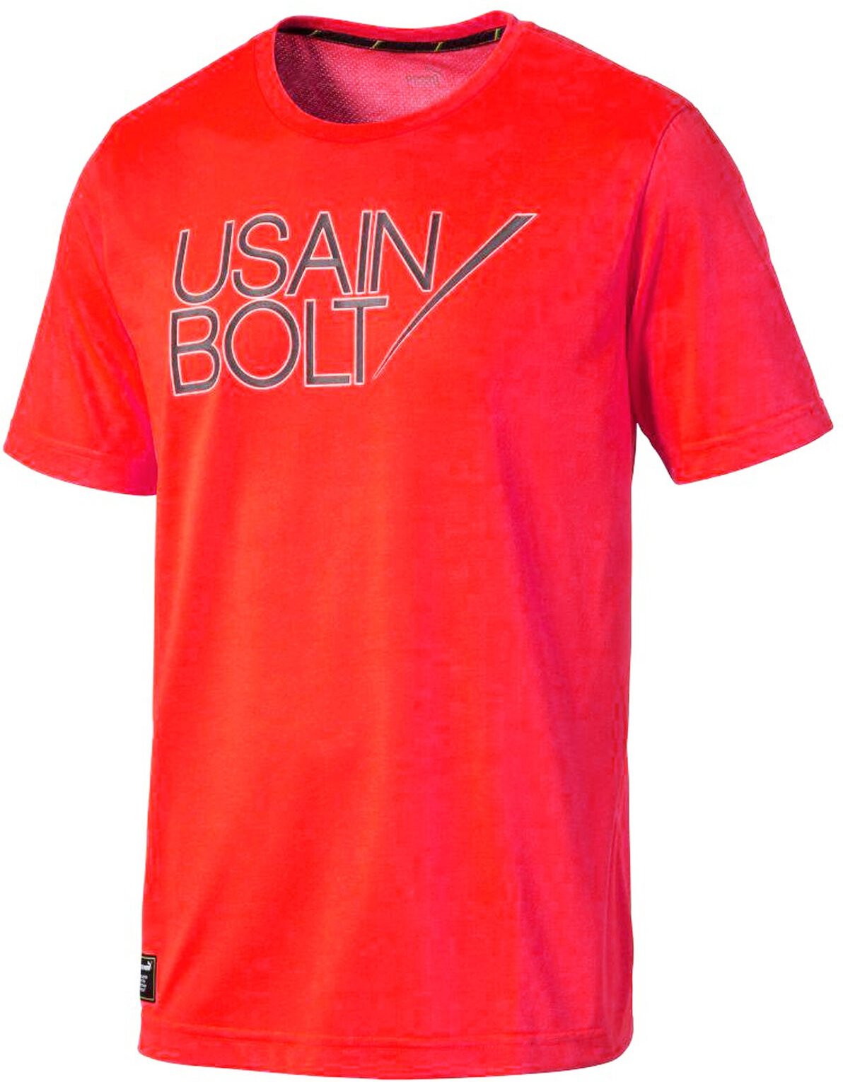 Puma Usain Bolt Logo T -Shirt T -Shirt Casual Training Top - Männer