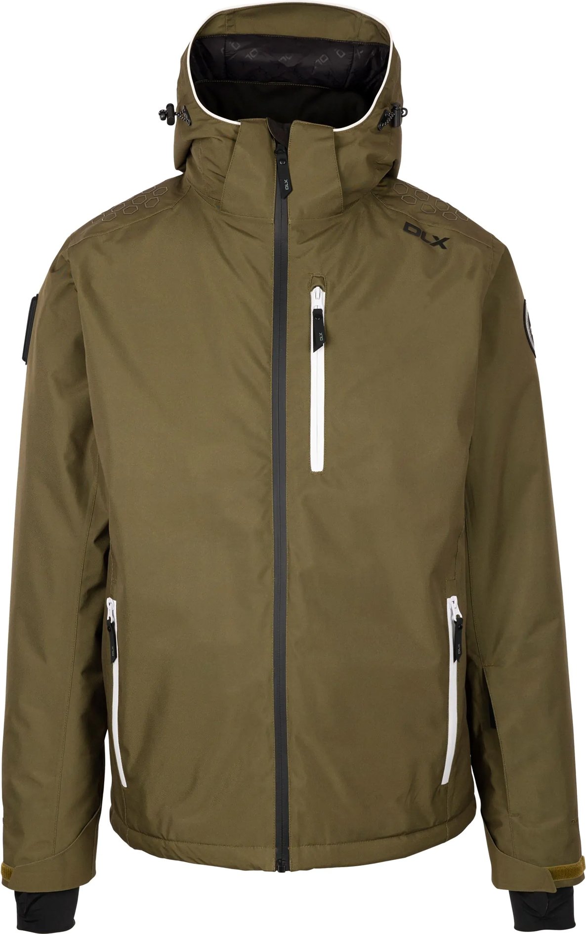 Thumbnail - Trespass - "Graham DLX" Skijacke für Herren (Dunkel-Olive)